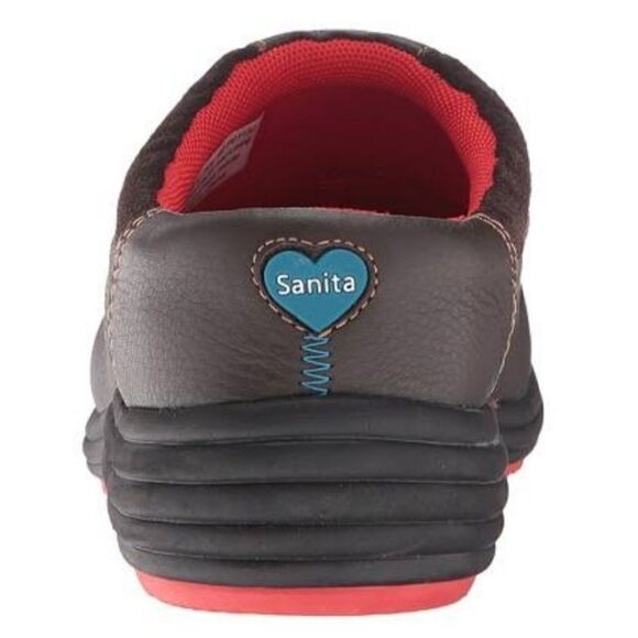 Sanita Brown Slip On Clogs Shoes Luxe Heir Sanita 02 Model New In Box - Picture 6 of 7